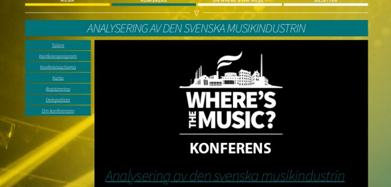 Här’ä den nya musikkonferensen!