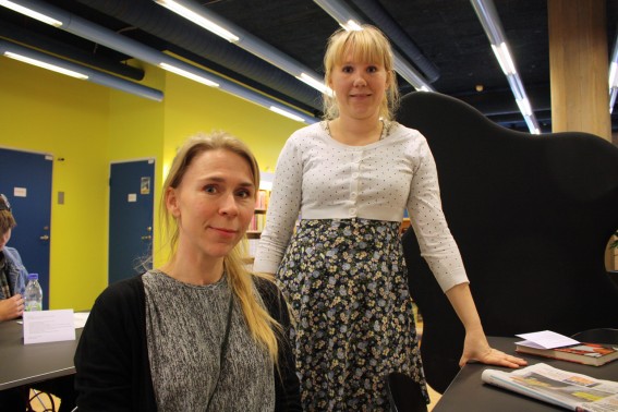 Johanna Wassholm och Karin Nilsson