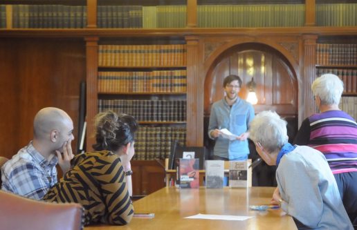 Klurig litteraturlek på Stadsiblioteket