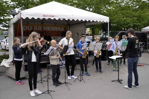 Kulturskolans dag firades i Klockaretorpet