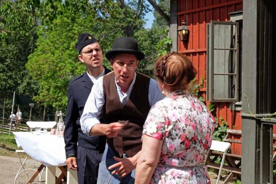 Dag-Otto, Nils-Erik och Matilda