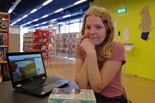 KSM-studenter gjorde filmer för läsning