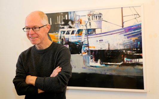 Morgan Johansson i Galleri Rådhuset