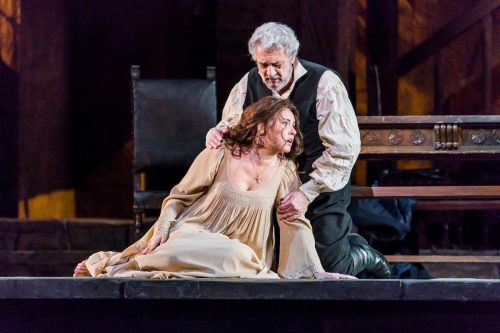 Plácido Domingo firar med Luisa Miller