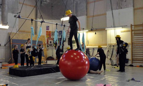 Hand i hand – 40 års cirkus med NUC